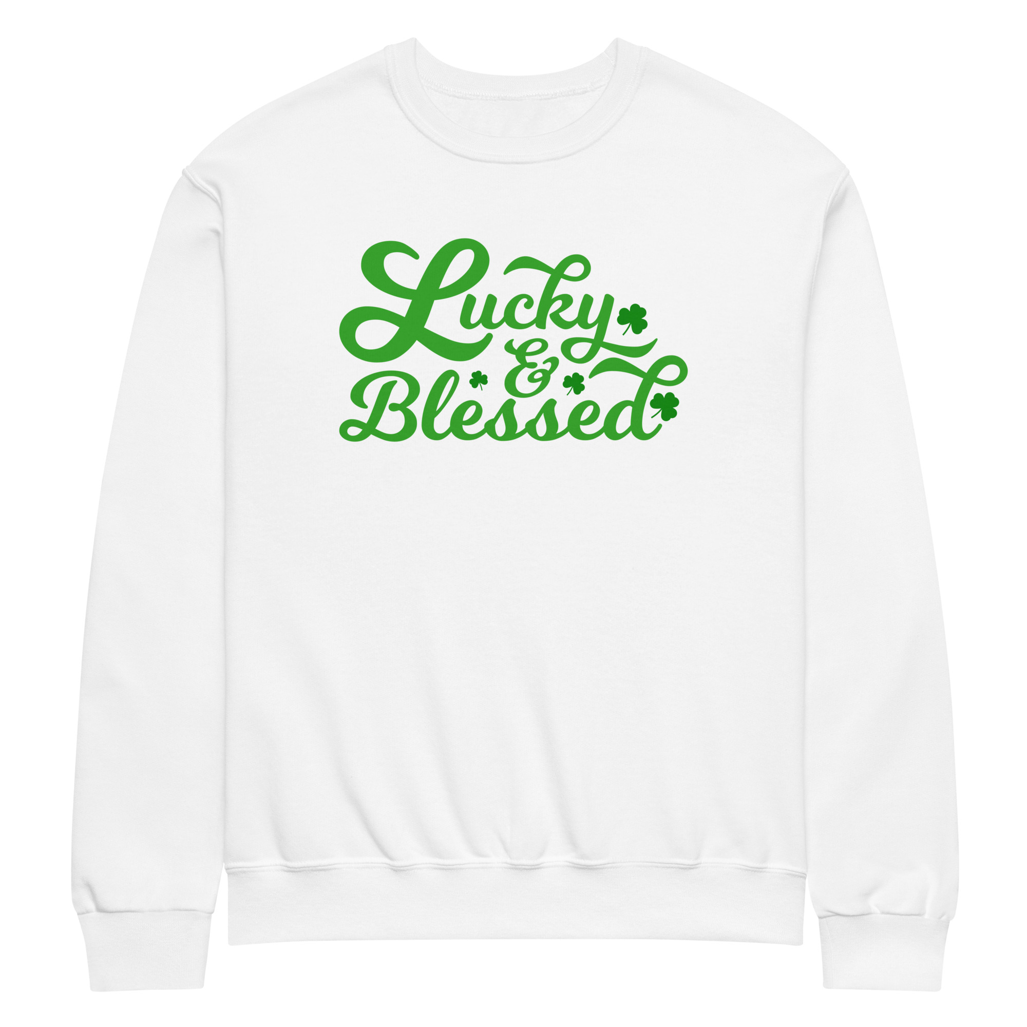 Lucky and blessed,St Patrick's Day Crew neck sweatshirt,Shamrock,st patricks day outfit,st patricks day shirts,happy st patricks day,Chillin’ with my gnomies,Shamrockin’ with my gnomies,Let the Shenanigans Begin,Shenanigans with my gnomies,Love Heart clover,Not Lucky just blessed,Unicorn clover face,Shenanigans coordinator,0% Irish 100% drunk,Cheers and F*ckers,Irish and gaming,I’m the drunkest,Leopard print clover,Let’s get lucked up