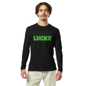 St. Patrick's Day Long Sleeve Fitted Crew