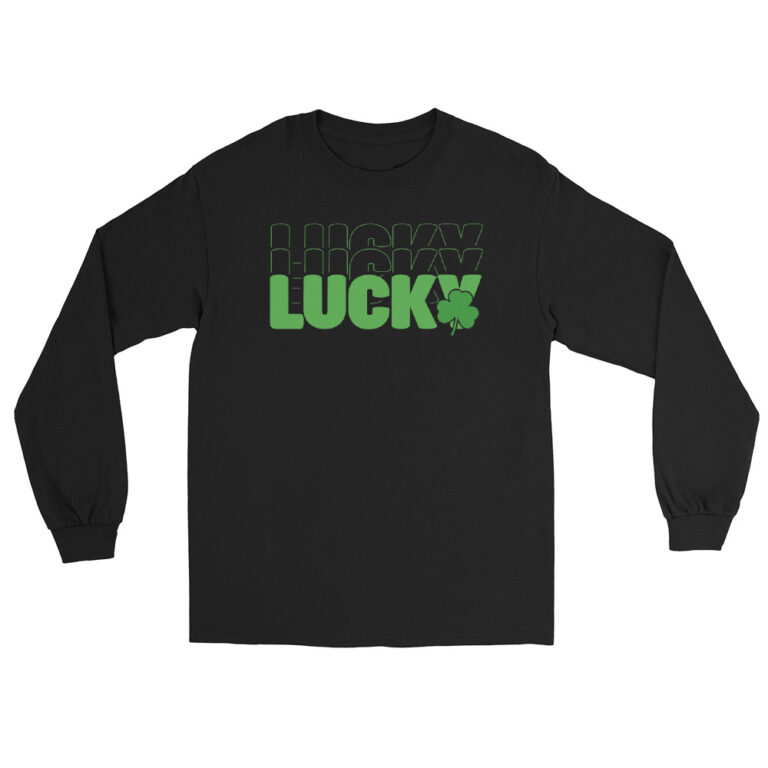 Lucky St. Patrick's Day Men’s Long Sleeve T-shirt