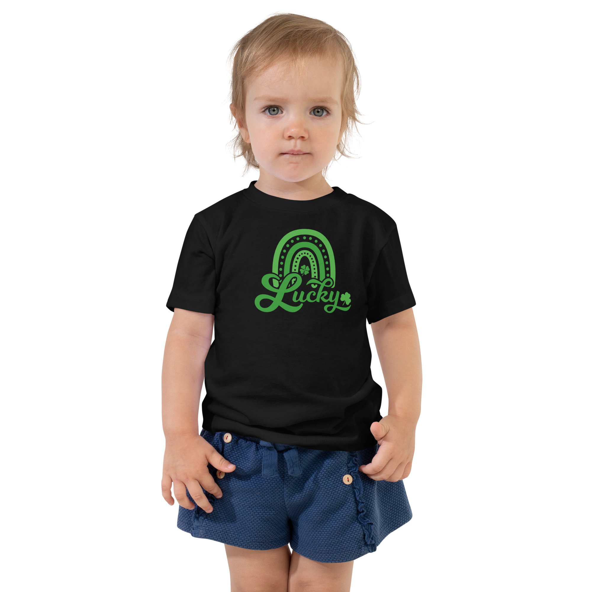 st patrick's day toddler short sleeve tee