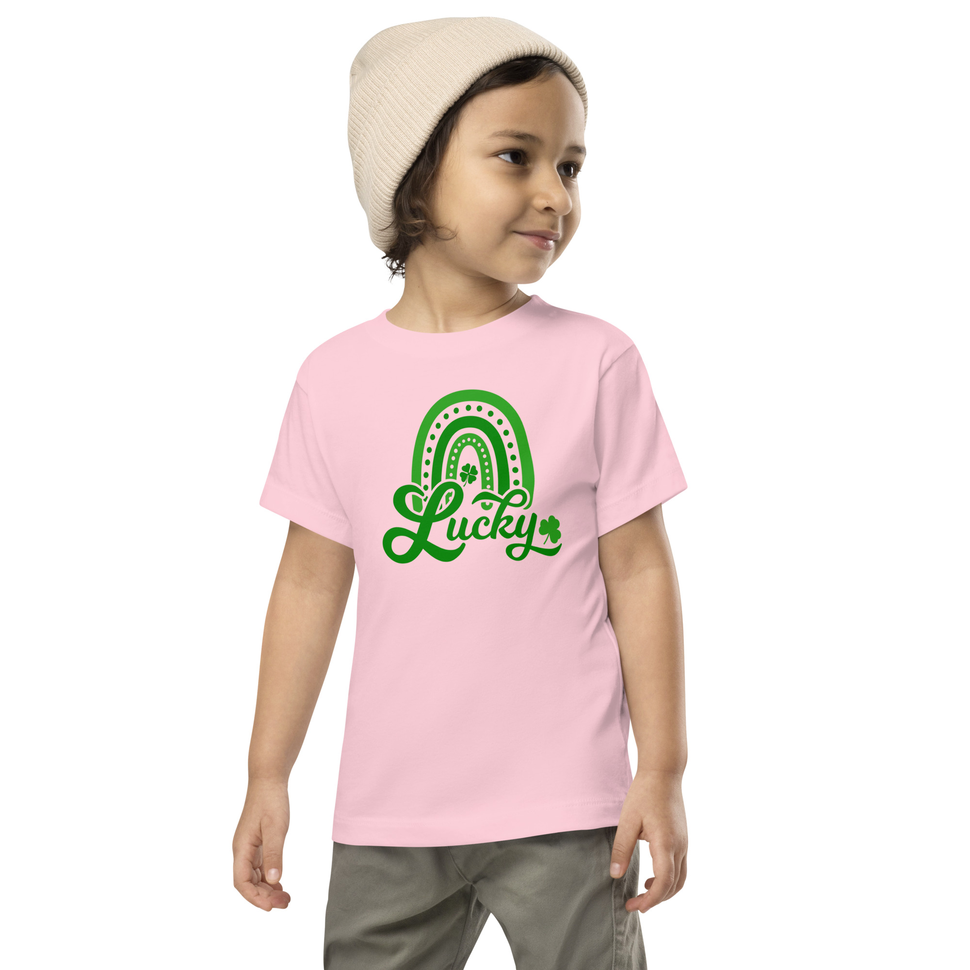 st patrick's day toddler short sleeve tee