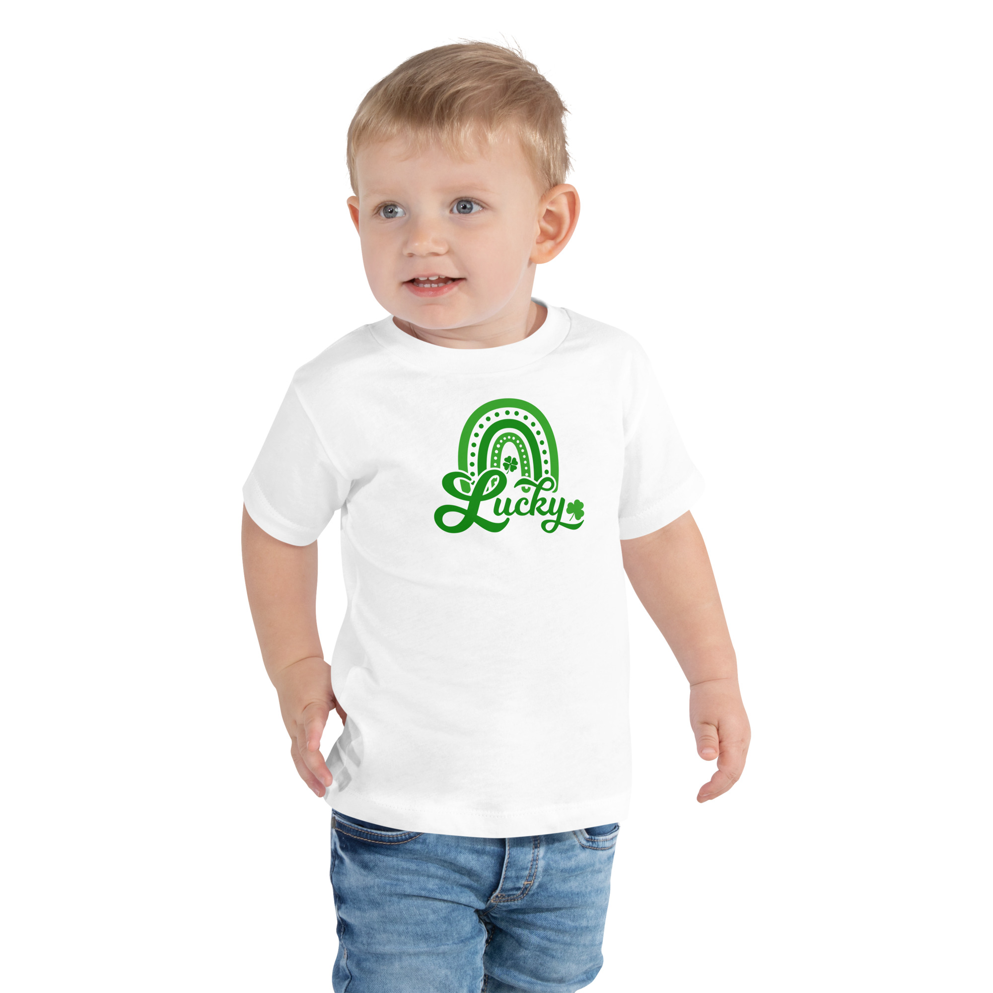 st patrick's day toddler short sleeve tee