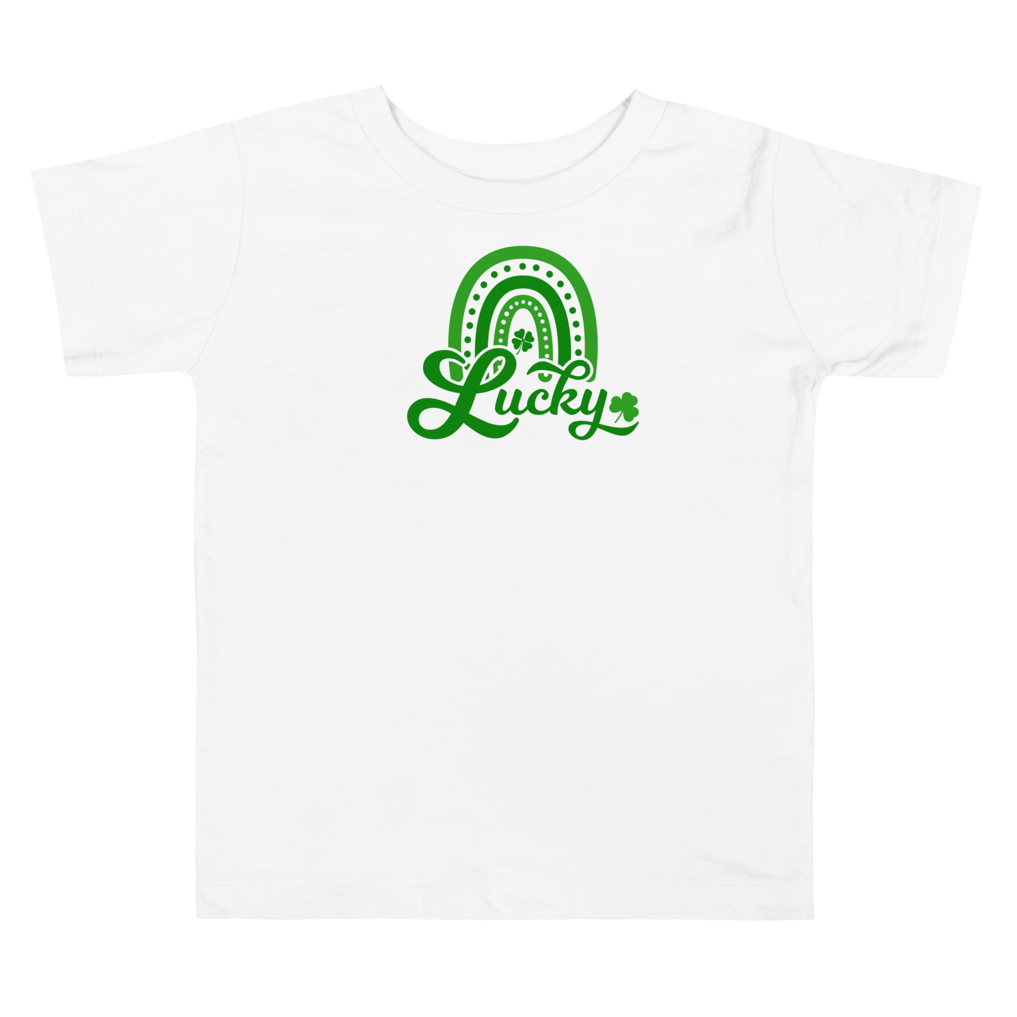 st patrick's day toddler short sleeve tee