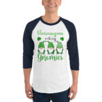 st patrick's day parade,st patricks day activities,st patricks day clover,leprechaun t-shirt,st patricks day party shirt,Shamrock,st. patrick's day sweatshirt,st patricks day outfit,st patricks day shirts,happy st patricks day,st patricks day shirt,Chillin’ with my gnomies,Shamrockin’ with my gnomies,Let the Shenanigans Begin,Lucky and blessed,Shenanigans with my gnomies,Love Heart clover,Not Lucky just blessed,St Patrick's Day 3/4 sleeve raglan shirt