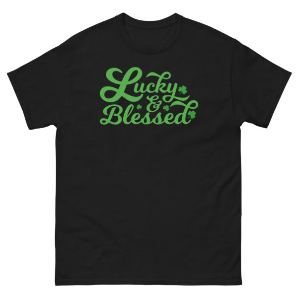 Lucky and Blessed, St. Patrick's Day, Unisex classic tee