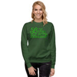 chillin’ with my gnomies unisex premium sweatshirt