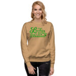 chillin’ with my gnomies unisex premium sweatshirt