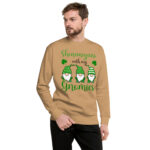 paddys pub,irish girl,slainte,ireland,kiss me im irish,st patricks day in ireland,st patricks day hat,st patrick's day parade,st patricks day activities,st patricks day clover,leprechaun t-shirt,st patricks day party shirt,Shamrock,st. patrick's day sweatshirt,st patricks day outfit,st patricks day shirts,happy st patricks day,st patricks day shirt,Chillin’ with my gnomies,Shamrockin’ with my gnomies,Let the Shenanigans Begin,Lucky and blessed,Shenanigans with my gnomies,Love Heart clover,Not Lucky just blessed,Unicorn clover face,Shenanigans coordinator,teacher life,0% Irish 100% drunk,St Patrick's Day Unisex Premium Sweatshirt
