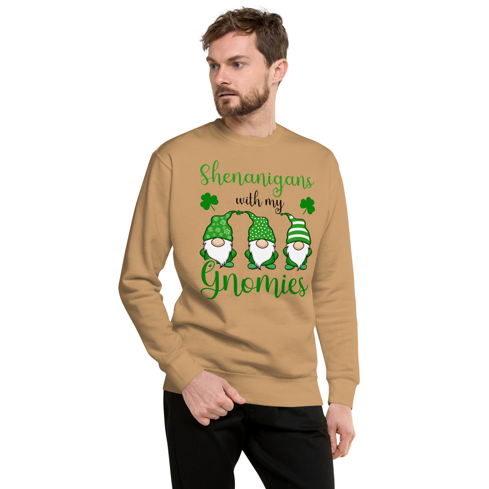 paddys pub,irish girl,slainte,ireland,kiss me im irish,st patricks day in ireland,st patricks day hat,st patrick's day parade,st patricks day activities,st patricks day clover,leprechaun t-shirt,st patricks day party shirt,Shamrock,st. patrick's day sweatshirt,st patricks day outfit,st patricks day shirts,happy st patricks day,st patricks day shirt,Chillin’ with my gnomies,Shamrockin’ with my gnomies,Let the Shenanigans Begin,Lucky and blessed,Shenanigans with my gnomies,Love Heart clover,Not Lucky just blessed,Unicorn clover face,Shenanigans coordinator,teacher life,0% Irish 100% drunk,St Patrick's Day Unisex Premium Sweatshirt
