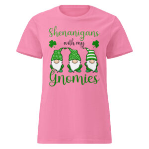 Shenanigans with my gnomies, St. Patrick's Day Women’s basic softstyle t-shirt