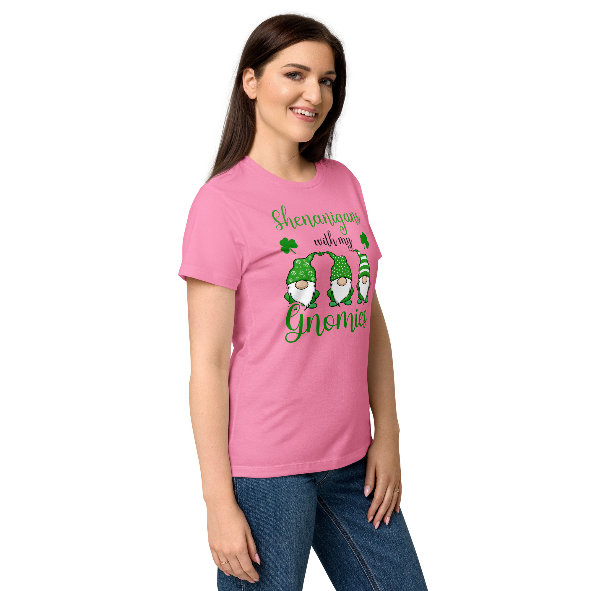Shenanigans with my gnomies,St. Patrick's Day Women’s basic softstyle t-shirt,st patrick's day parade,st patricks day activities,st patricks day clover,leprechaun t-shirt,st patricks day party shirt,Shamrock,st. patrick's day sweatshirt,st patricks day outfit,st patricks day shirts,happy st patricks day,st patricks day shirt,Chillin’ with my gnomies,Shamrockin’ with my gnomies,Let the Shenanigans Begin,Lucky and blessed,Love Heart clover,Not Lucky just blessed,Unicorn clover face,Shenanigans coordinator,teacher life,0% Irish 100% drunk,Cheers and F*ckers,Irish and gaming,I’m the drunkest,Leopard print clover,Let’s get lucked up