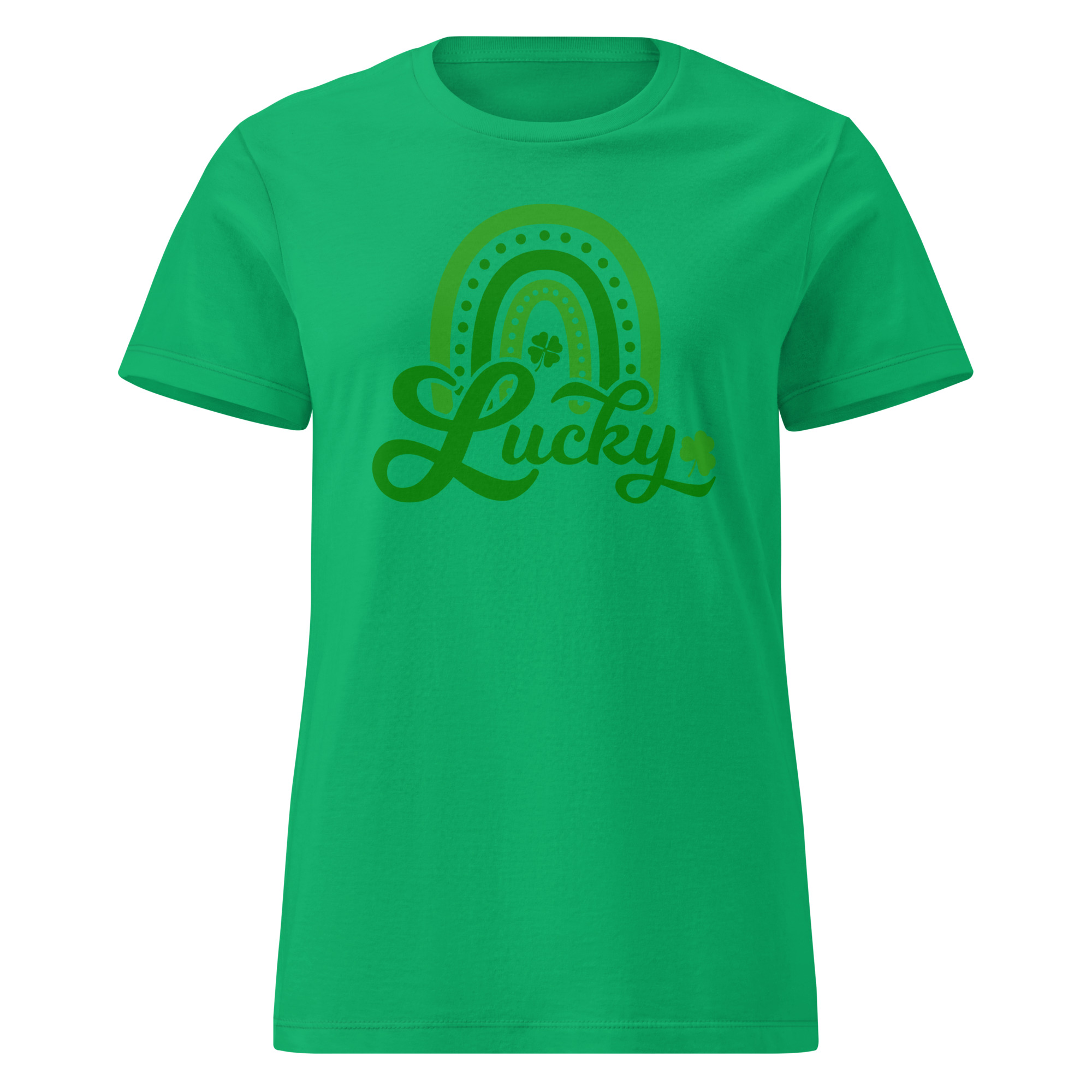 st patrick's day women’s basic softstyle t shirt