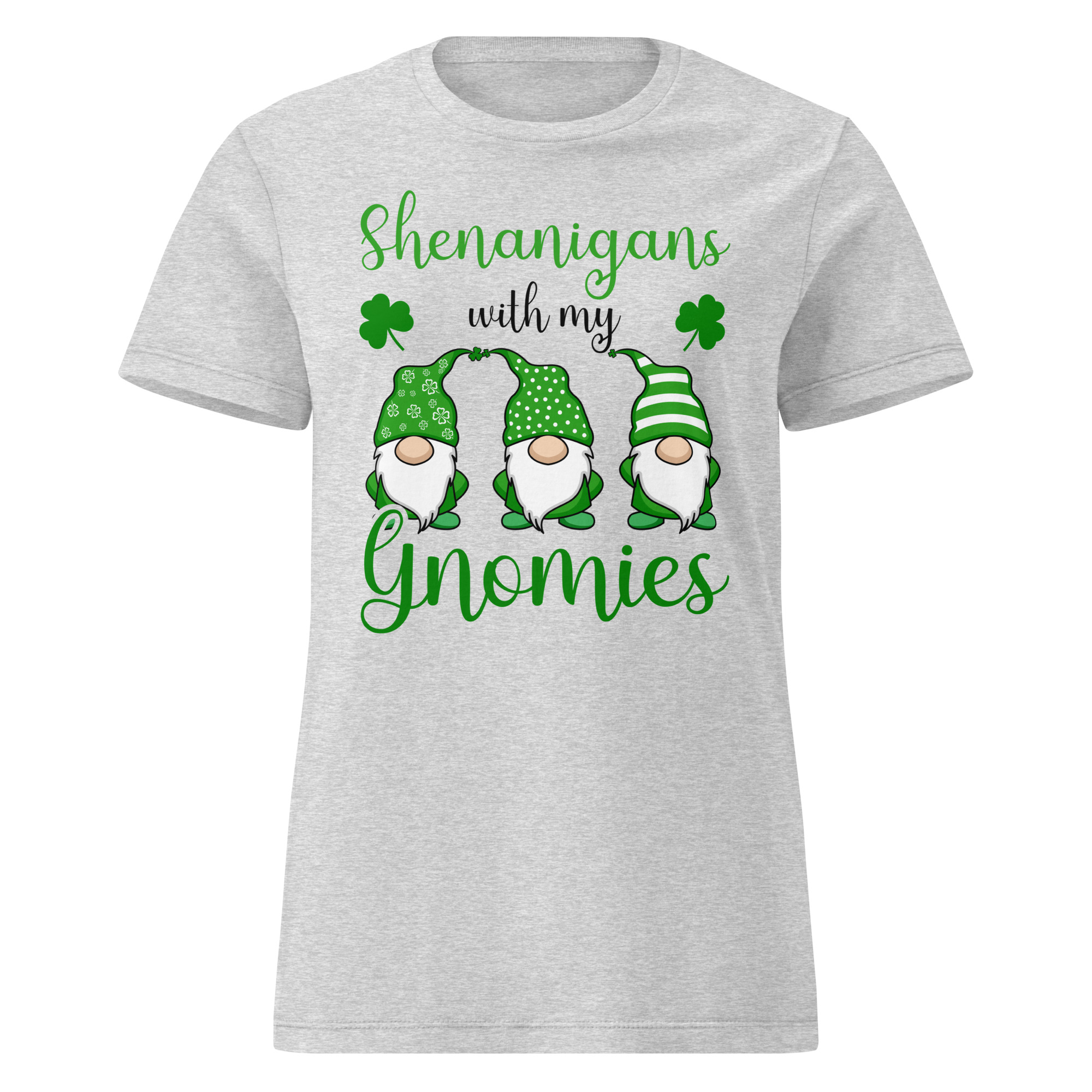Shenanigans with my gnomies,St. Patrick's Day Women’s basic softstyle t-shirt,st patrick's day parade,st patricks day activities,st patricks day clover,leprechaun t-shirt,st patricks day party shirt,Shamrock,st. patrick's day sweatshirt,st patricks day outfit,st patricks day shirts,happy st patricks day,st patricks day shirt,Chillin’ with my gnomies,Shamrockin’ with my gnomies,Let the Shenanigans Begin,Lucky and blessed,Love Heart clover,Not Lucky just blessed,Unicorn clover face,Shenanigans coordinator,teacher life,0% Irish 100% drunk,Cheers and F*ckers,Irish and gaming,I’m the drunkest,Leopard print clover,Let’s get lucked up