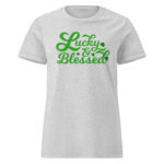 Lucky and blessed,St Patrick's Day Women’s basic t-shirt,st patricks day activities,st patricks day clover,leprechaun t-shirt,st patricks day party shirt,Shamrock,st. patrick's day sweatshirt,st patricks day outfit,st patricks day shirts,happy st patricks day,st patricks day shirt,Chillin’ with my gnomies,Shamrockin’ with my gnomies,Let the Shenanigans Begin,Shenanigans with my gnomies,Love Heart clover,Not Lucky just blessed,Unicorn clover face,Shenanigans coordinator,teacher life,0% Irish 100% drunk,Cheers and F*ckers,Irish and gaming,I’m the drunkest,Leopard print clover,Let’s get lucked up