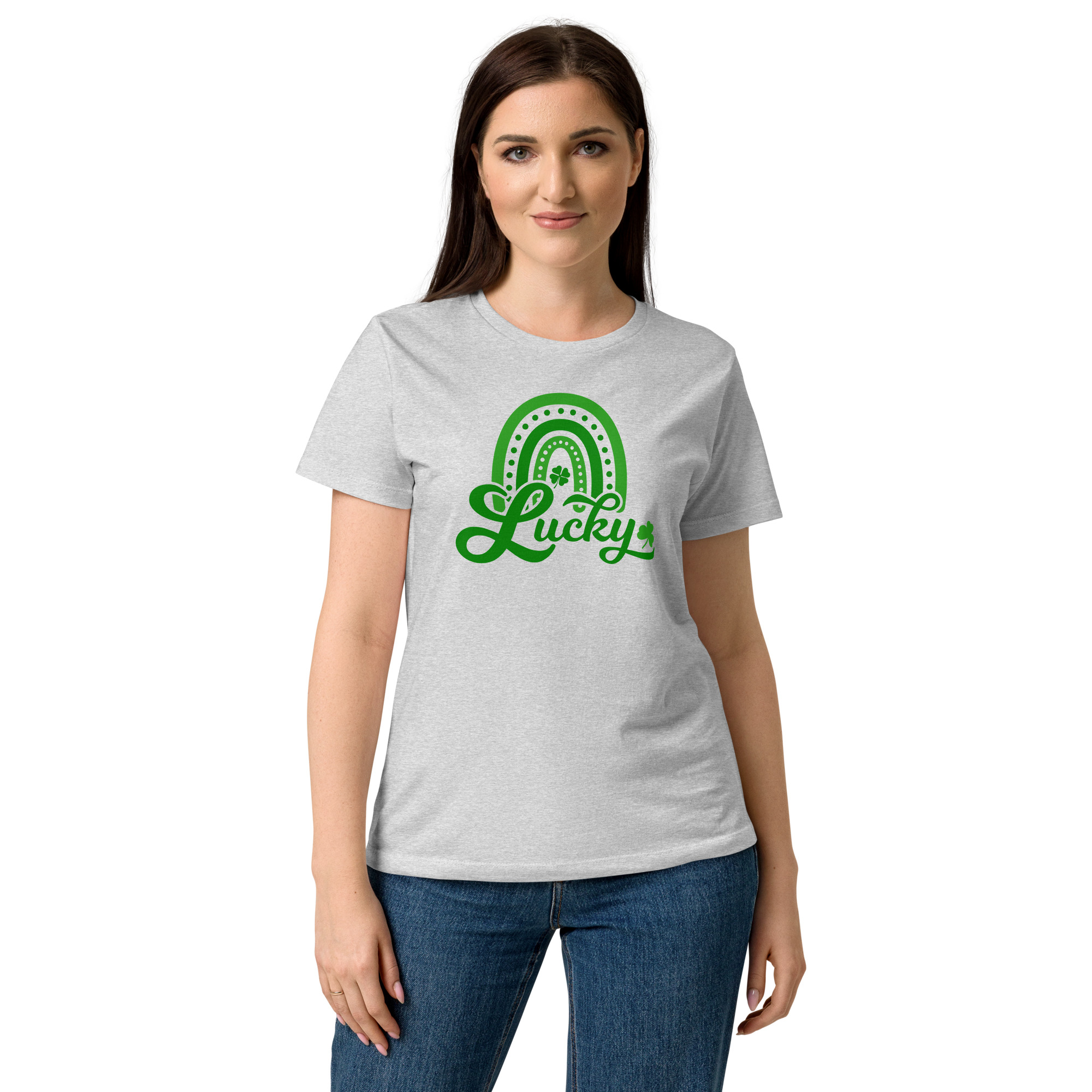 st patrick's day women’s basic softstyle t shirt