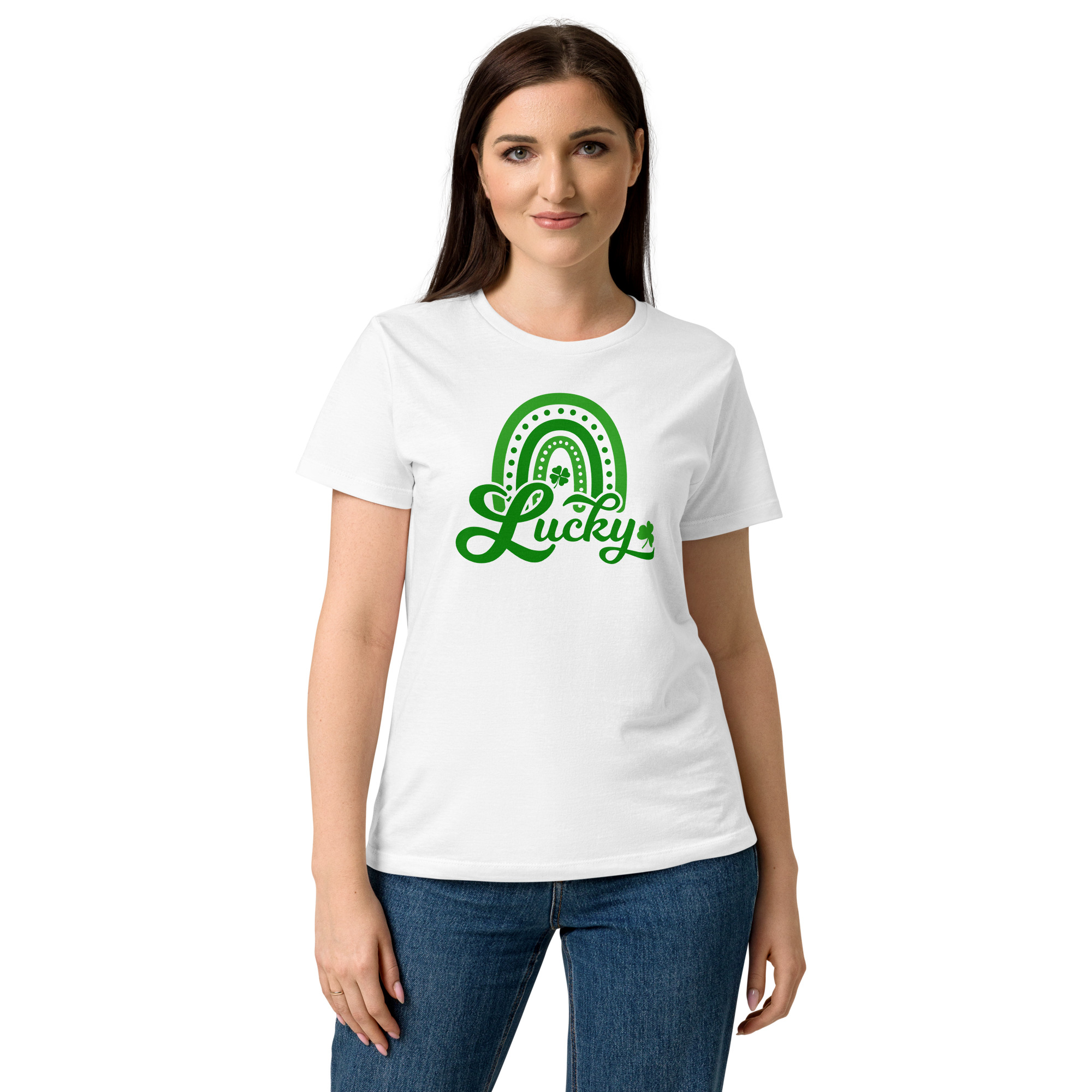 st patrick's day women’s basic softstyle t shirt