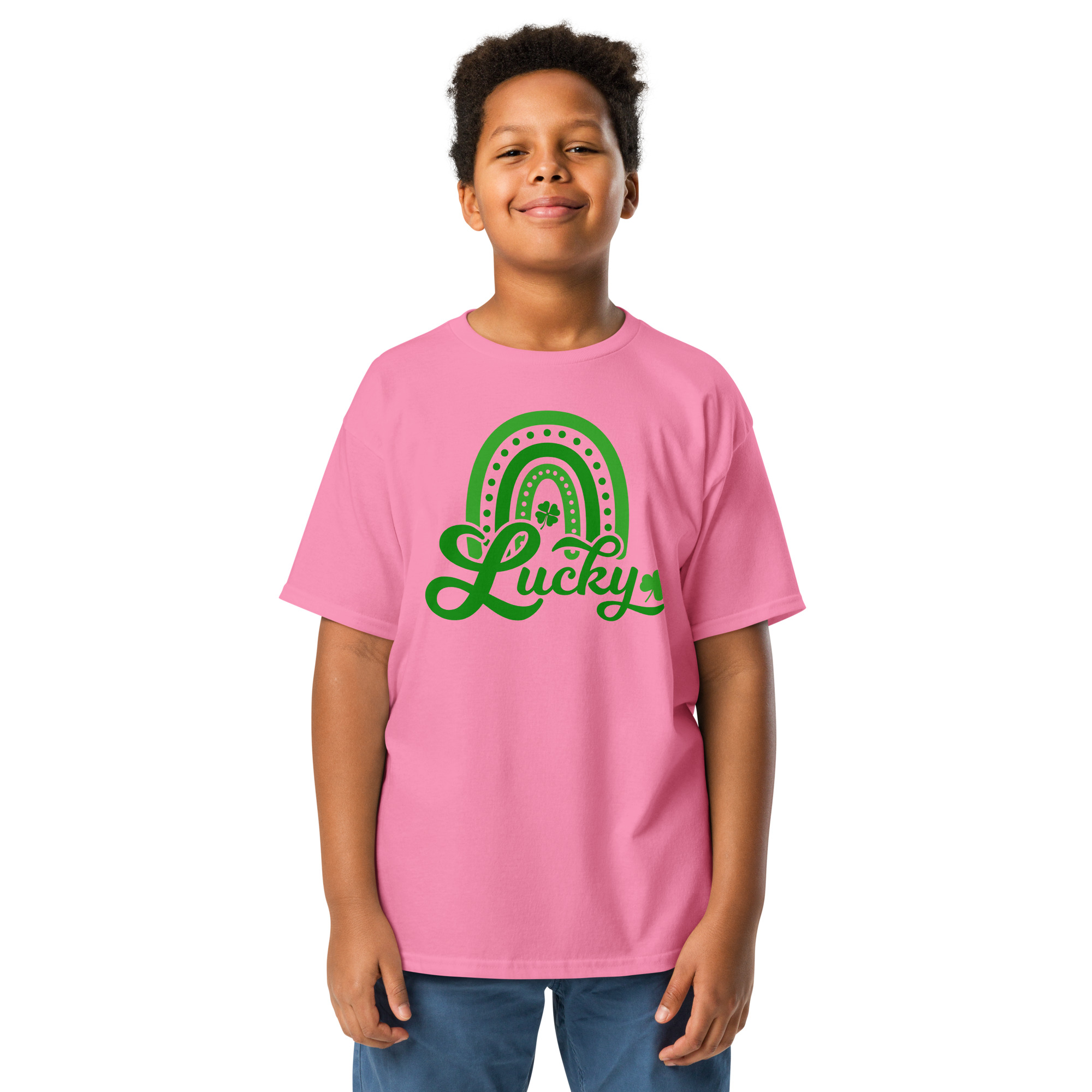 st patrick's day youth classic tee