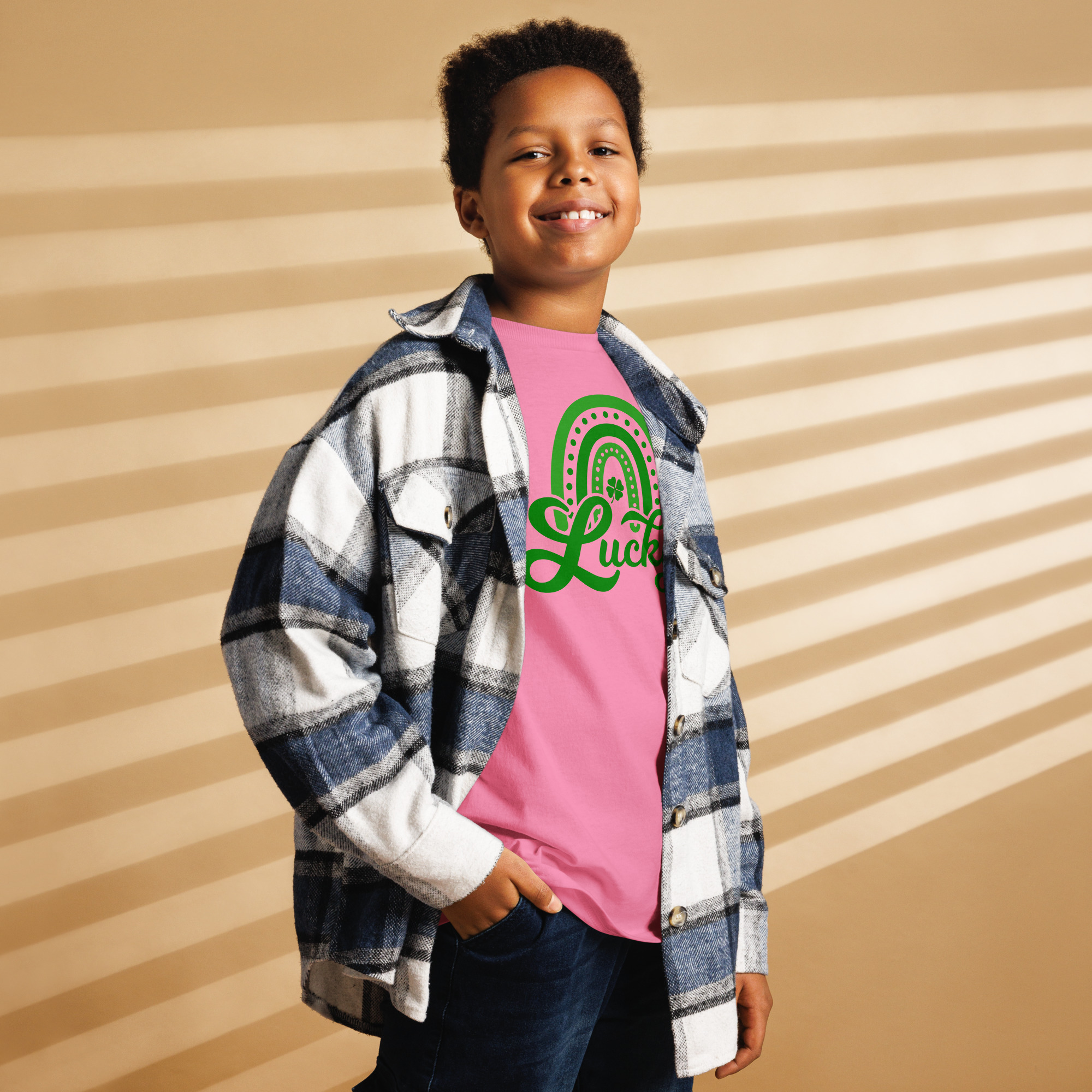 st patrick's day youth classic tee