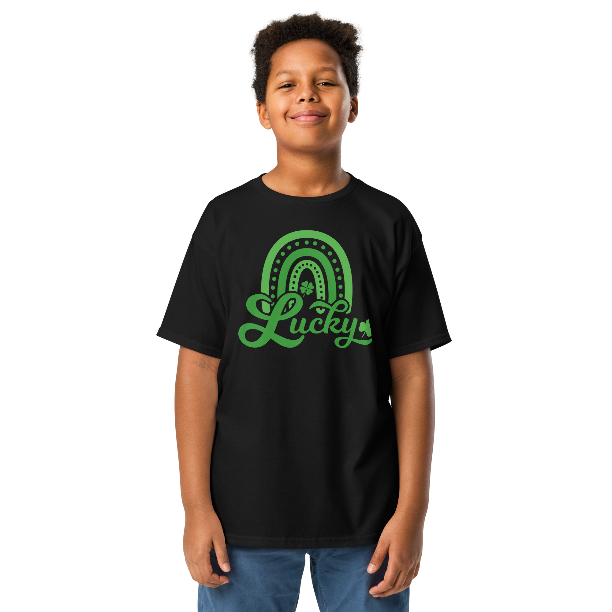 st patrick's day youth classic tee