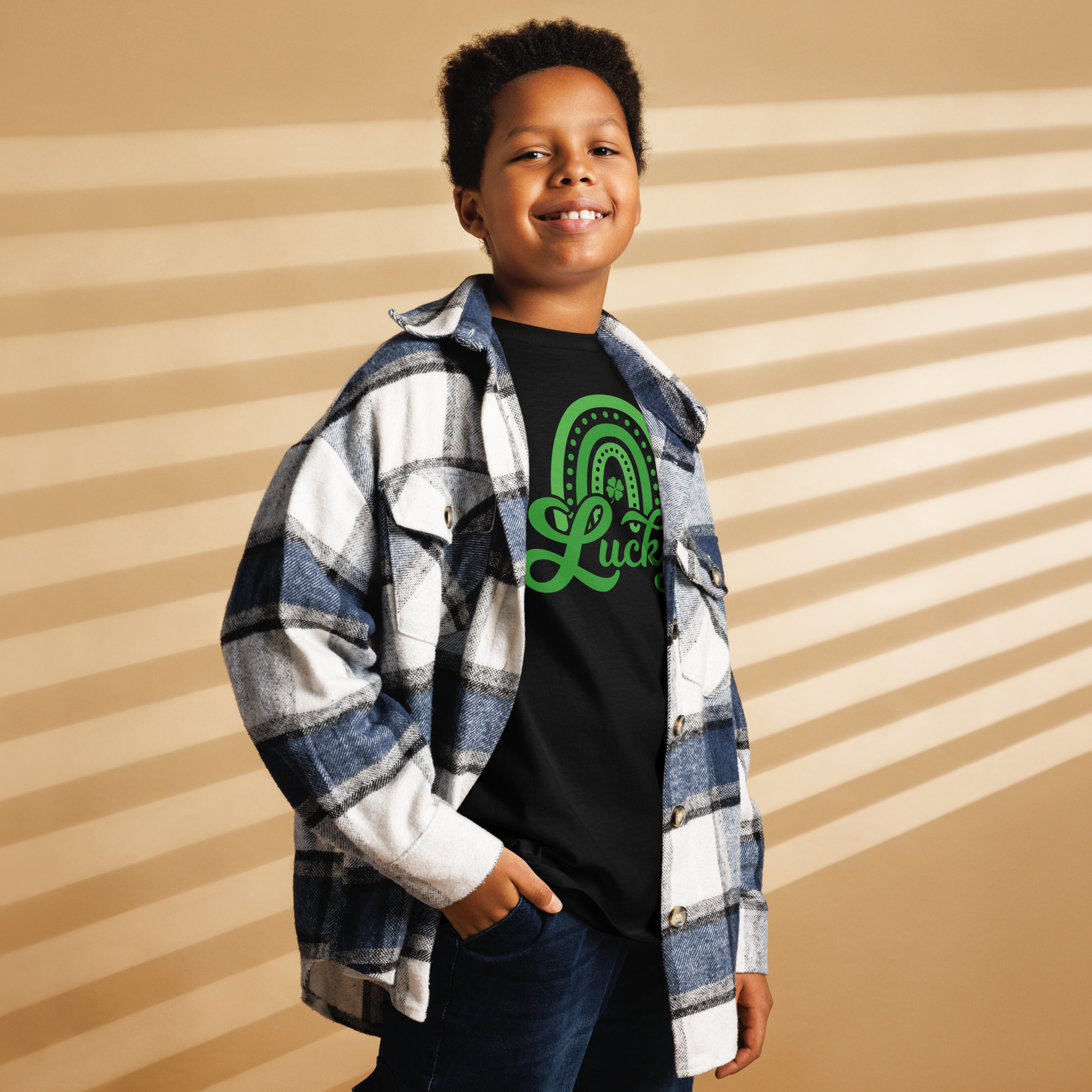 st patrick's day youth classic tee