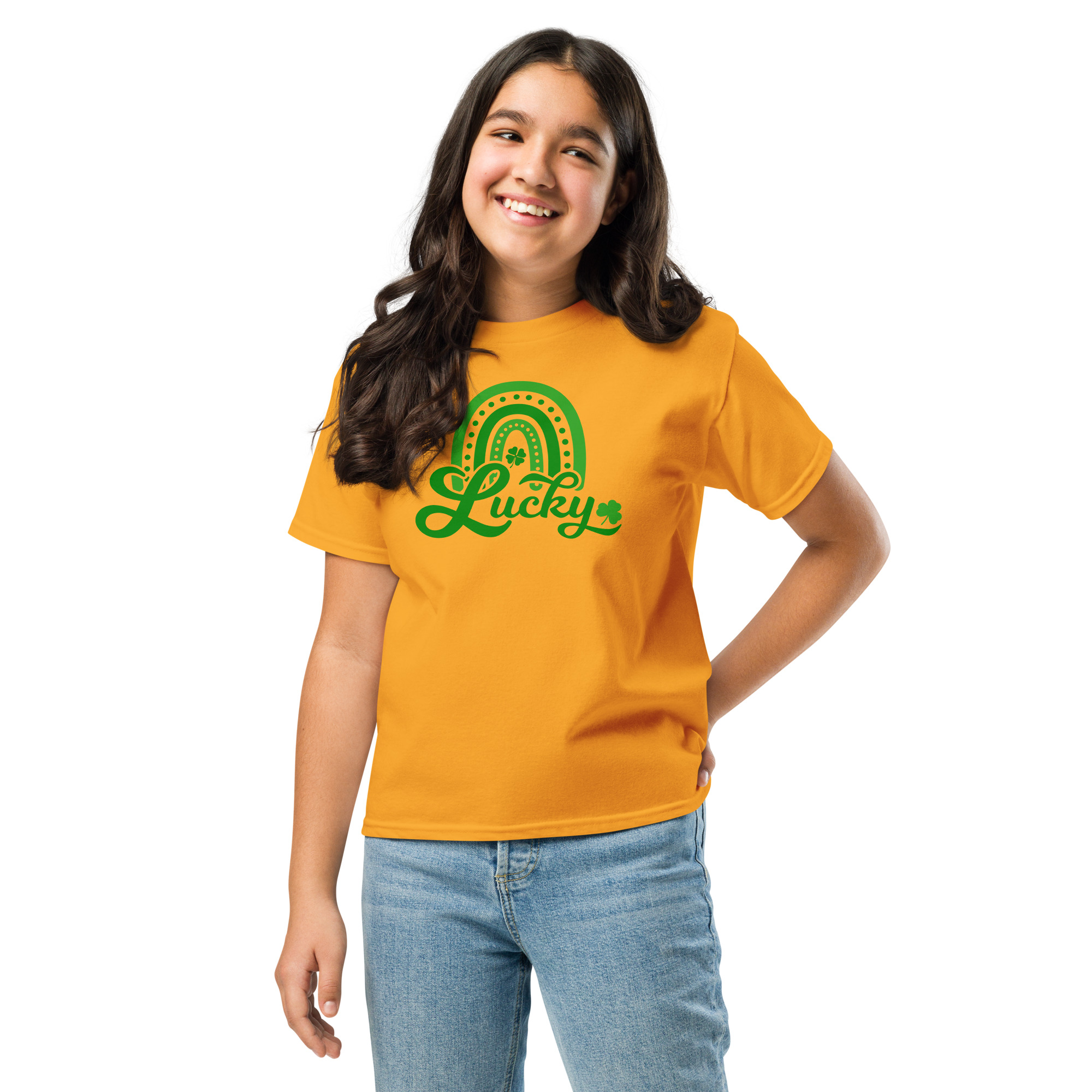 st patrick's day youth classic tee