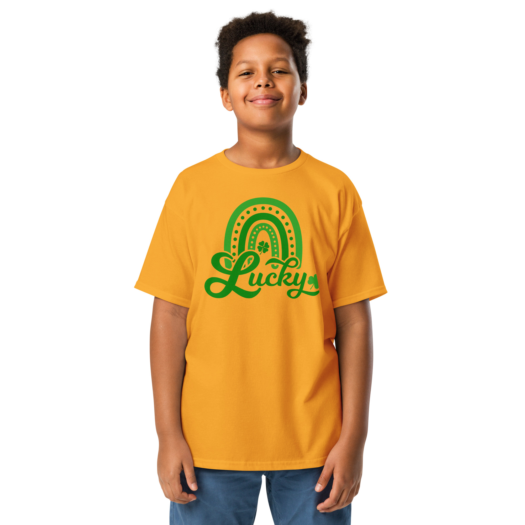 st patrick's day youth classic tee