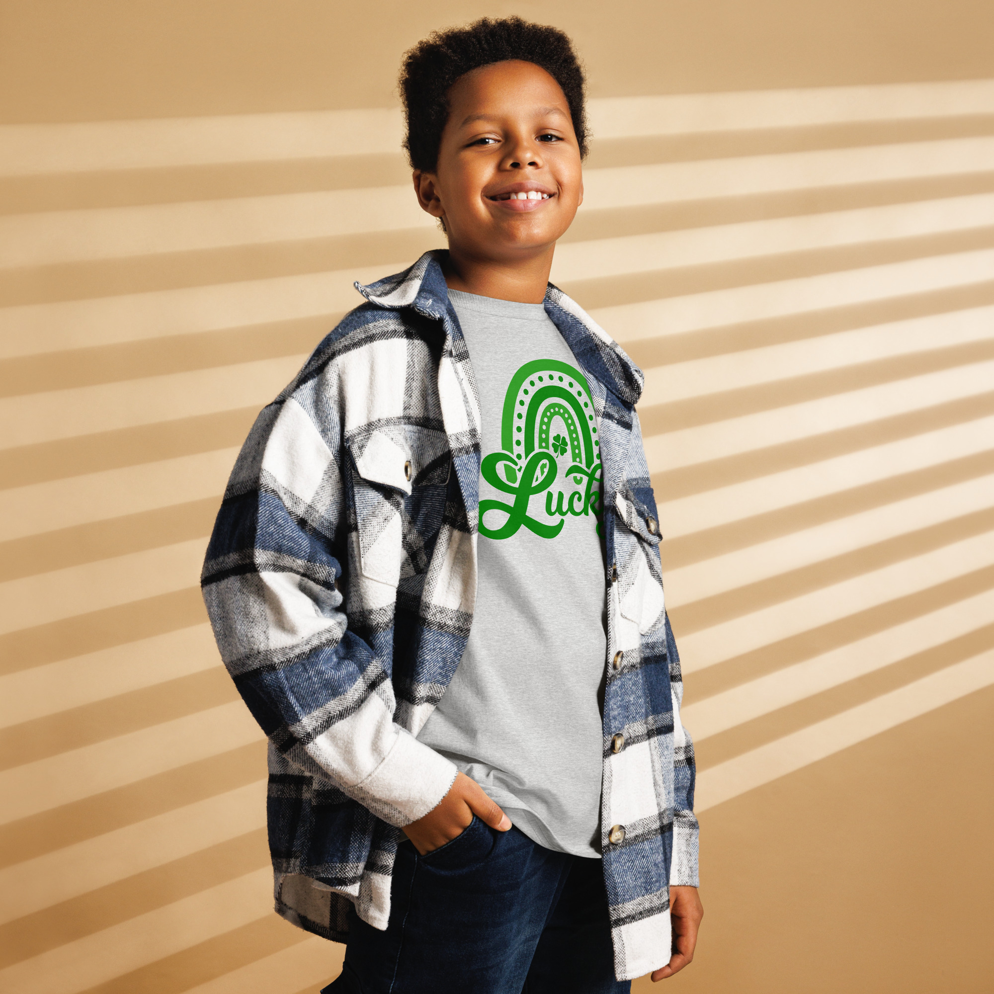 st patrick's day youth classic tee