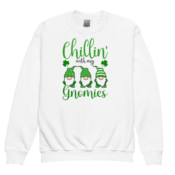 St. Patrick's Day - Chillin’ with my gnomies | Crew neck unisex sweatshirt