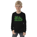 Lucky and blessed,St Patrick's Day Youth long sleeve tee,st patrick's day parade,st patricks day activities,st patricks day clover,leprechaun t-shirt,st patricks day party shirt,Shamrock,st. patrick's day sweatshirt,st patricks day outfit,st patricks day shirts,happy st patricks day,st patricks day shirt,Chillin’ with my gnomies,Shamrockin’ with my gnomies,Let the Shenanigans Begin,Shenanigans with my gnomies,Love Heart clover,Not Lucky just blessed,Unicorn clover face,Shenanigans coordinator,teacher life,0% Irish 100% drunk,Cheers and F*ckers,Irish and gaming,I’m the drunkest,Leopard print clover,Let’s get lucked up