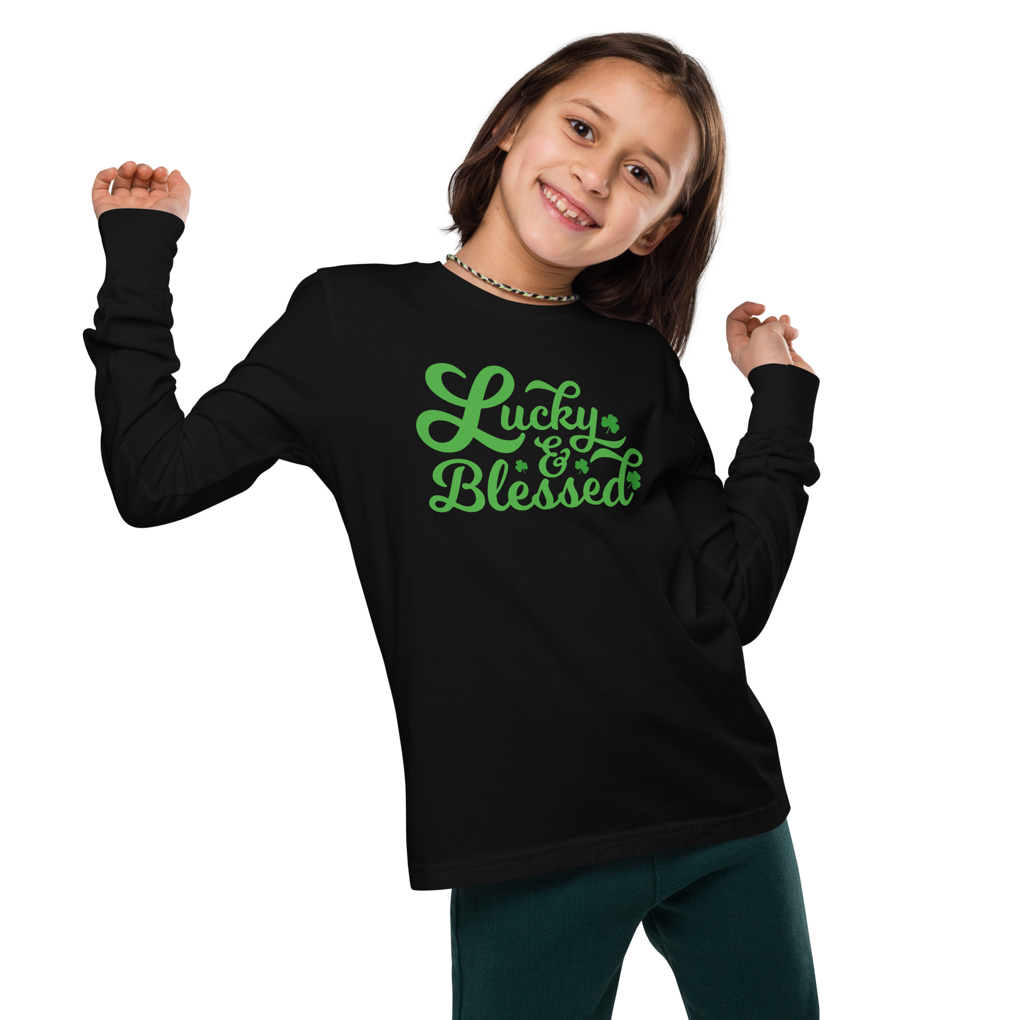 Lucky and blessed,St Patrick's Day Youth long sleeve tee,st patrick's day parade,st patricks day activities,st patricks day clover,leprechaun t-shirt,st patricks day party shirt,Shamrock,st. patrick's day sweatshirt,st patricks day outfit,st patricks day shirts,happy st patricks day,st patricks day shirt,Chillin’ with my gnomies,Shamrockin’ with my gnomies,Let the Shenanigans Begin,Shenanigans with my gnomies,Love Heart clover,Not Lucky just blessed,Unicorn clover face,Shenanigans coordinator,teacher life,0% Irish 100% drunk,Cheers and F*ckers,Irish and gaming,I’m the drunkest,Leopard print clover,Let’s get lucked up
