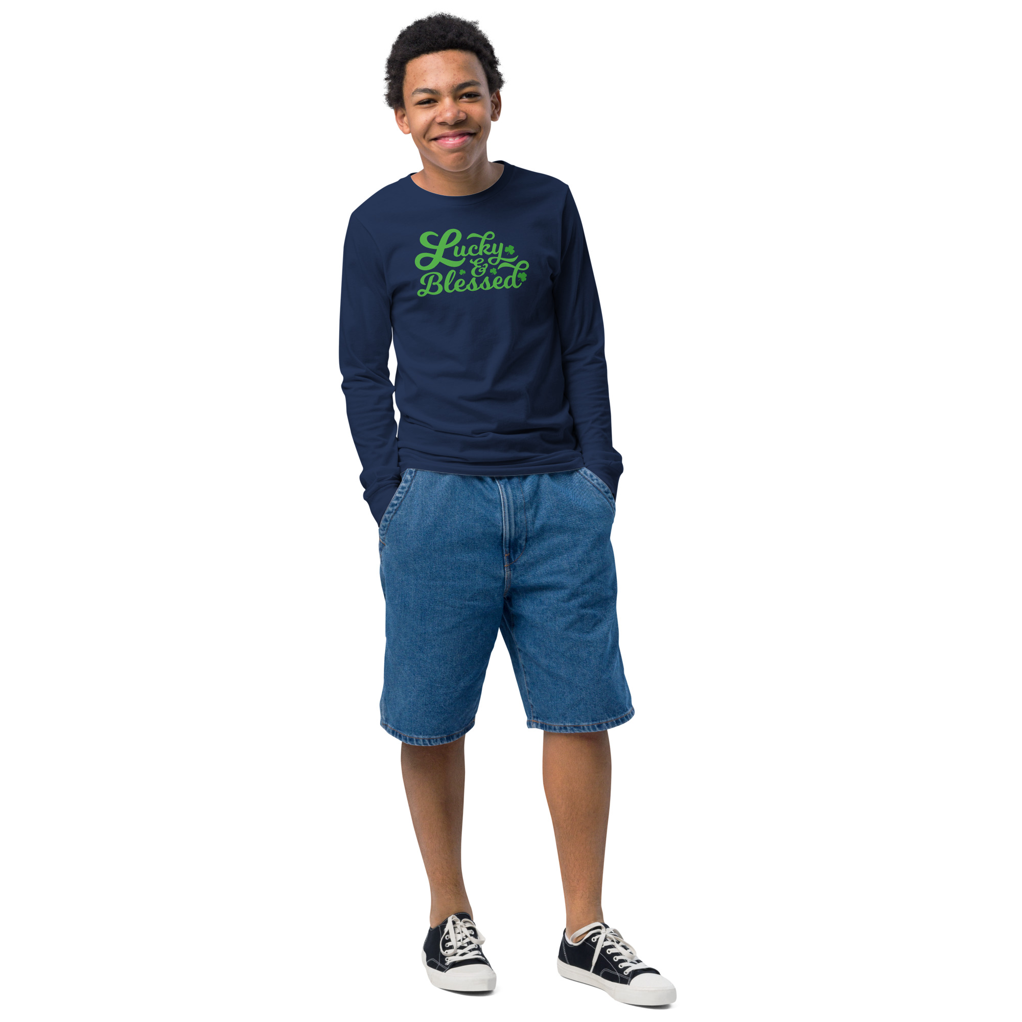 Lucky and blessed,St Patrick's Day Youth long sleeve tee,st patrick's day parade,st patricks day activities,st patricks day clover,leprechaun t-shirt,st patricks day party shirt,Shamrock,st. patrick's day sweatshirt,st patricks day outfit,st patricks day shirts,happy st patricks day,st patricks day shirt,Chillin’ with my gnomies,Shamrockin’ with my gnomies,Let the Shenanigans Begin,Shenanigans with my gnomies,Love Heart clover,Not Lucky just blessed,Unicorn clover face,Shenanigans coordinator,teacher life,0% Irish 100% drunk,Cheers and F*ckers,Irish and gaming,I’m the drunkest,Leopard print clover,Let’s get lucked up