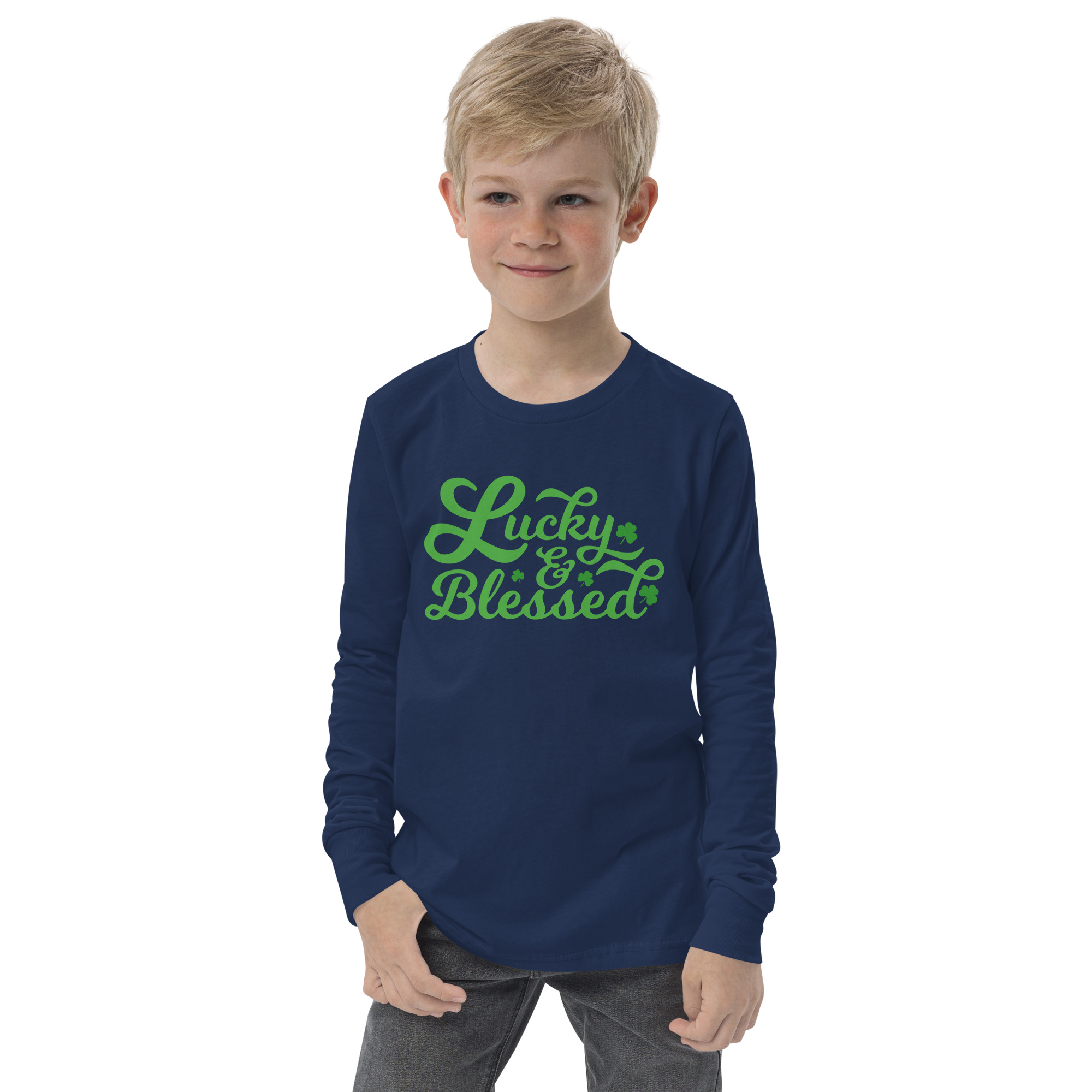 Lucky and blessed,St Patrick's Day Youth long sleeve tee,st patrick's day parade,st patricks day activities,st patricks day clover,leprechaun t-shirt,st patricks day party shirt,Shamrock,st. patrick's day sweatshirt,st patricks day outfit,st patricks day shirts,happy st patricks day,st patricks day shirt,Chillin’ with my gnomies,Shamrockin’ with my gnomies,Let the Shenanigans Begin,Shenanigans with my gnomies,Love Heart clover,Not Lucky just blessed,Unicorn clover face,Shenanigans coordinator,teacher life,0% Irish 100% drunk,Cheers and F*ckers,Irish and gaming,I’m the drunkest,Leopard print clover,Let’s get lucked up