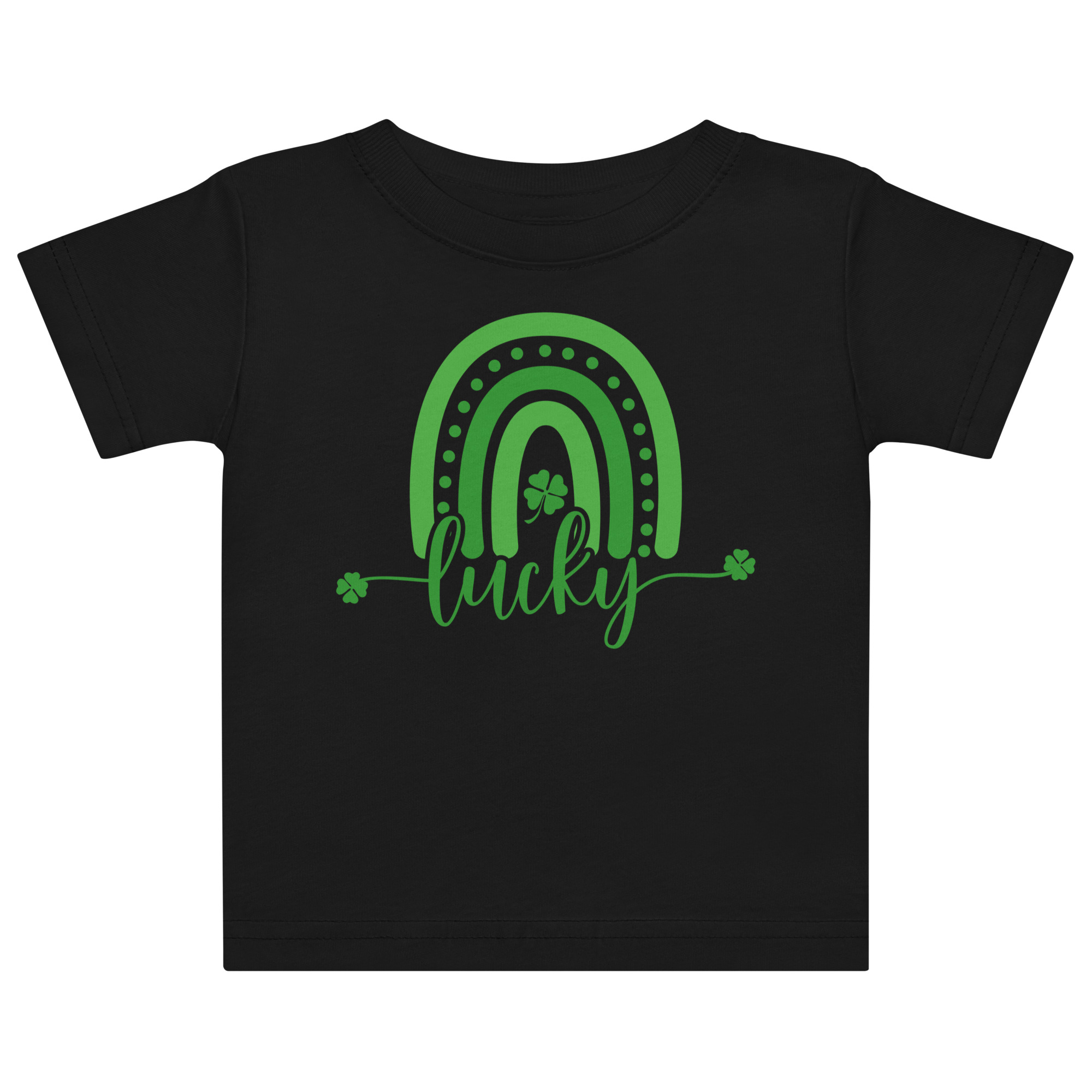 st. patrick's day baby jersey t shirt