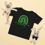 st. patrick's day baby jersey t shirt