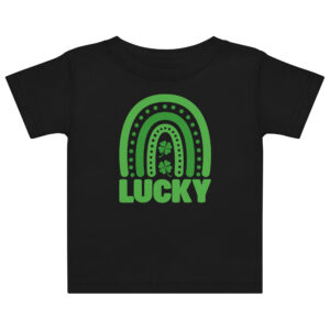 st. patrick's day baby jersey t shirt