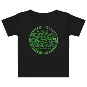 st. patrick's day baby jersey t shirt