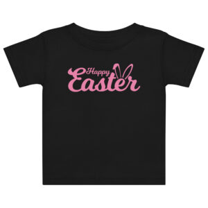 happy easter baby jersey t shirt