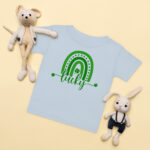 st. patrick's day baby jersey t shirt