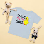 classy little chick, easter baby jersey t shirt