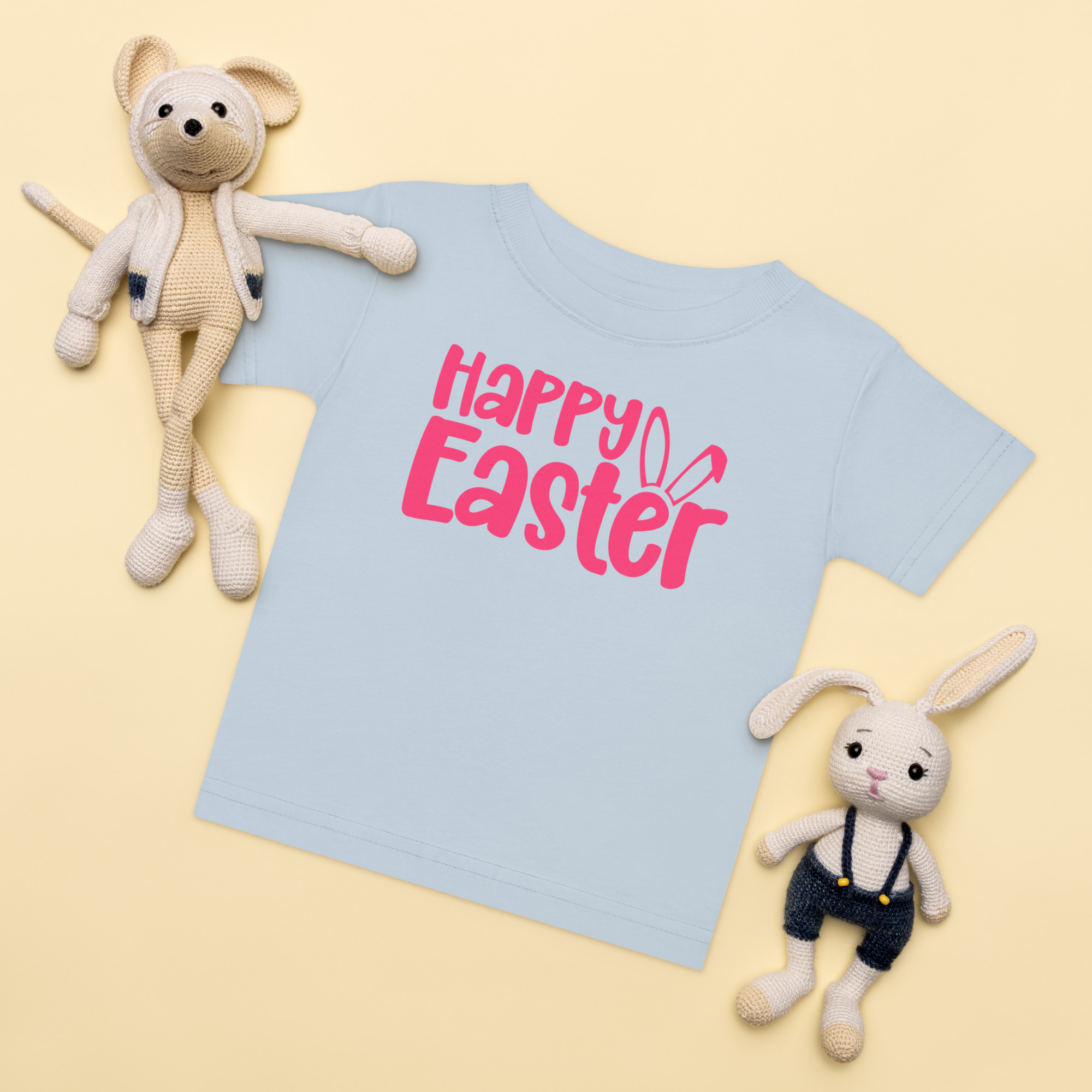 happy easter baby jersey t shirt