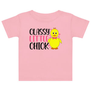 classy little chick, easter baby jersey t shirt