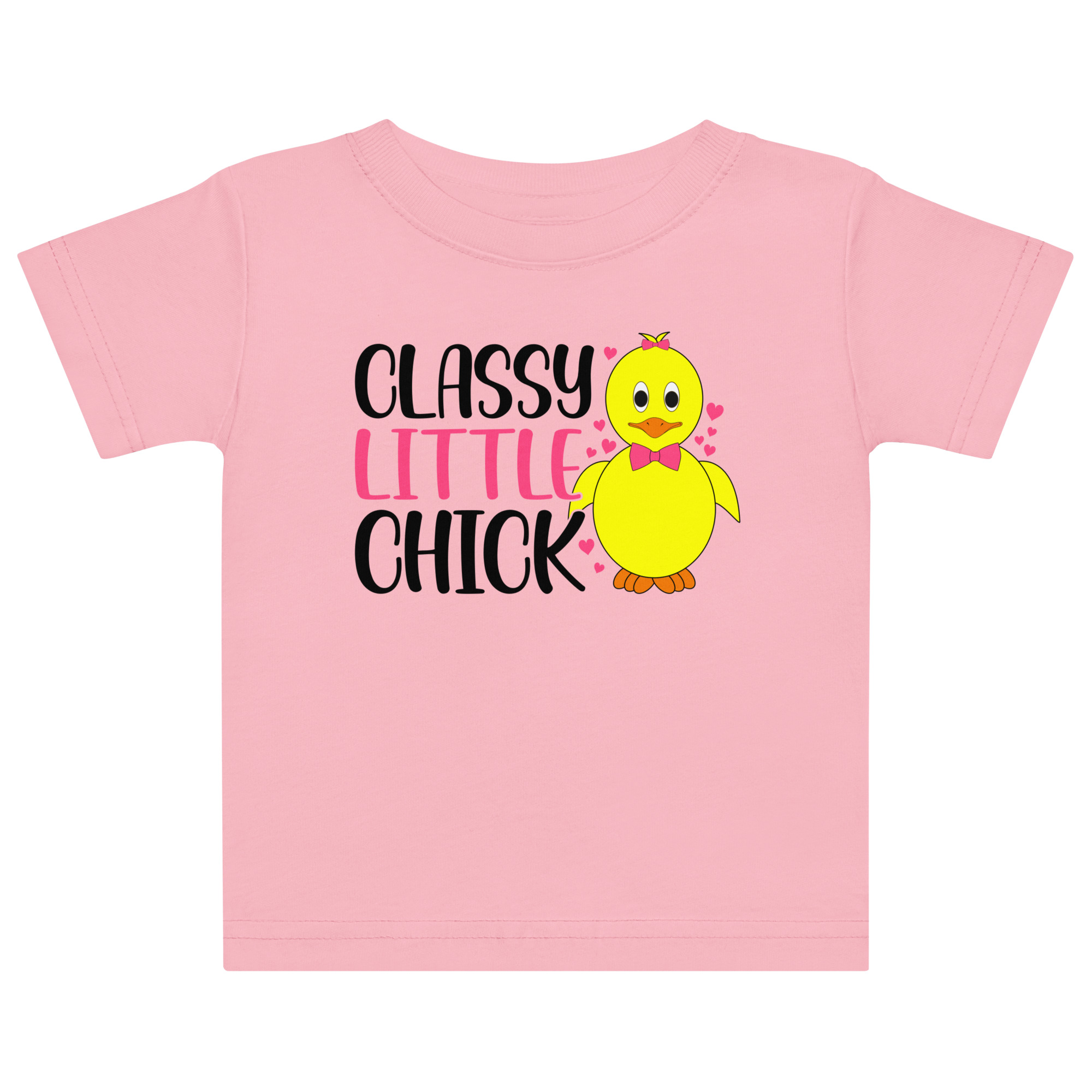 classy little chick, easter baby jersey t shirt