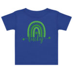 st. patrick's day baby jersey t shirt