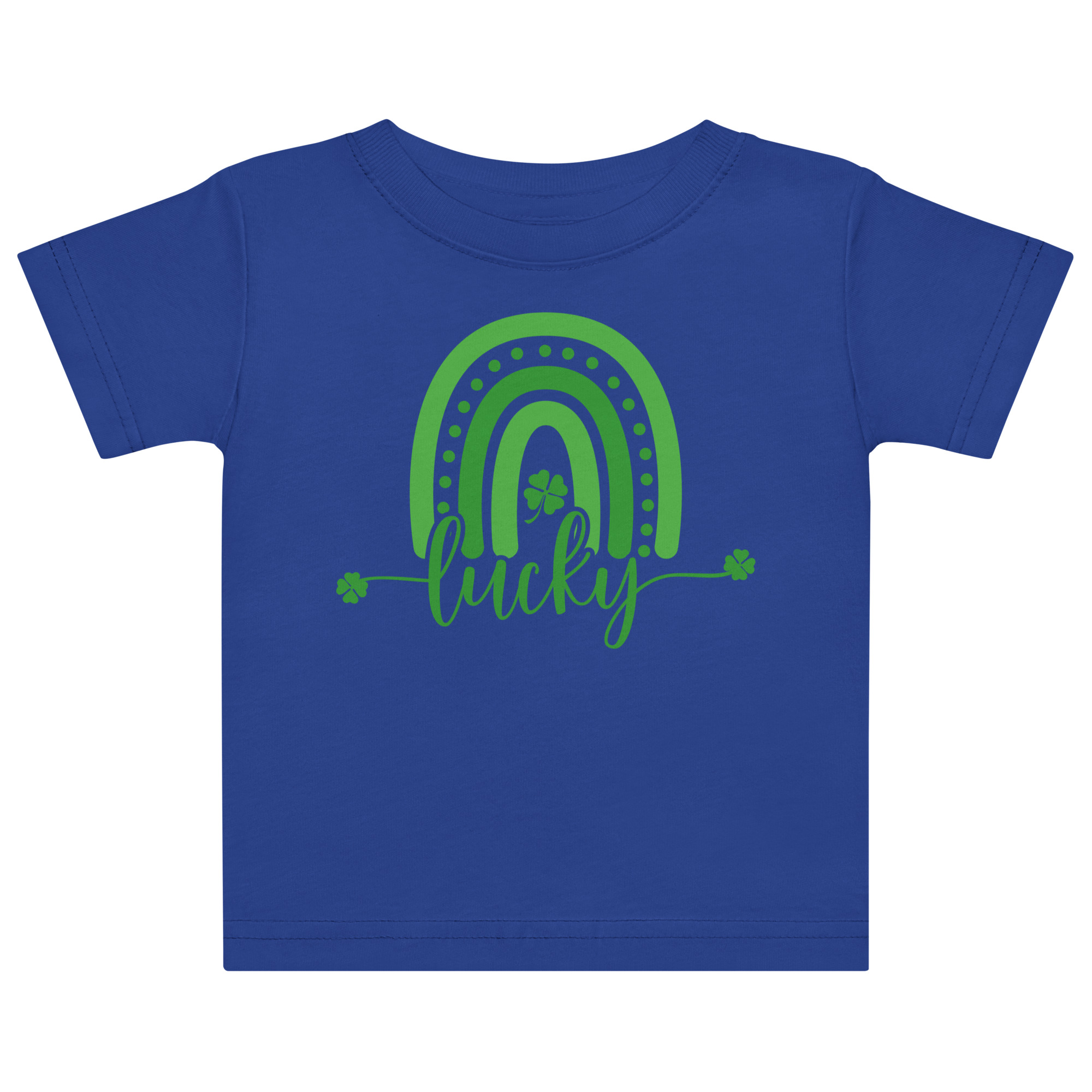 st. patrick's day baby jersey t shirt