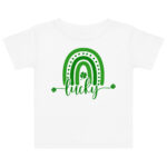 st. patrick's day baby jersey t shirt