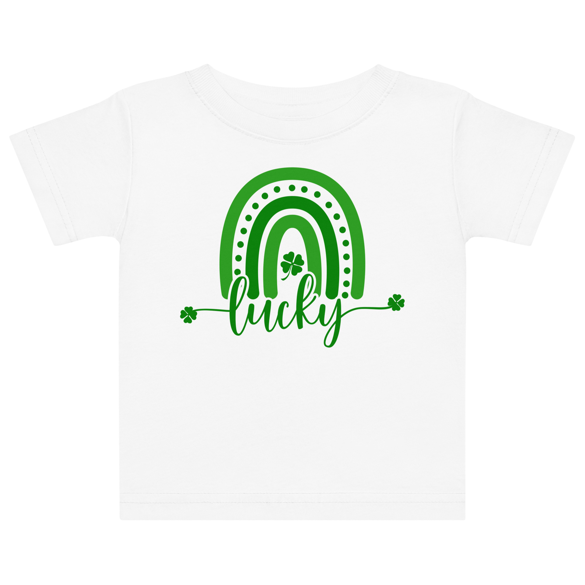 st. patrick's day baby jersey t shirt