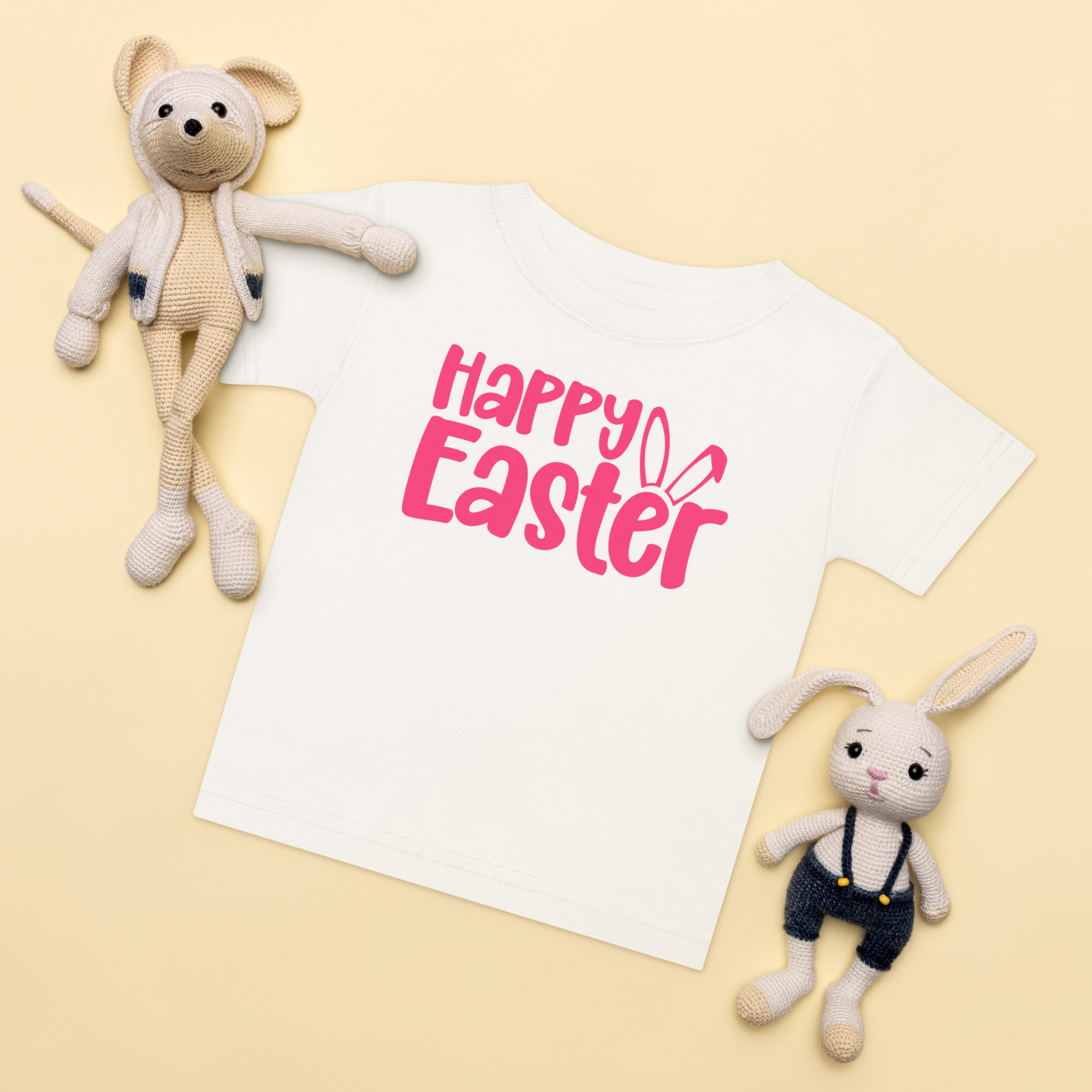 happy easter baby jersey t shirt
