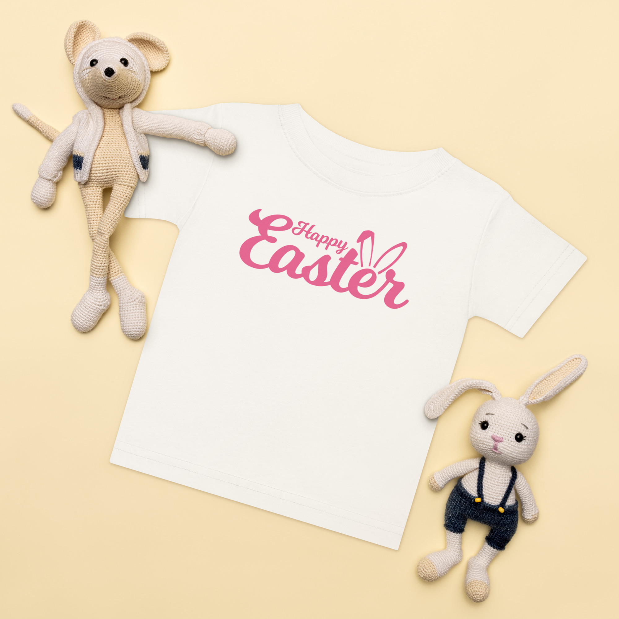 happy easter baby jersey t shirt