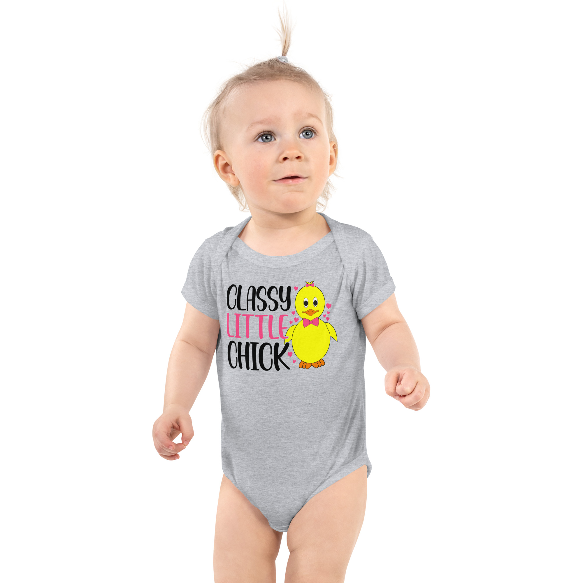 classy little chick, easter infant bodysuit