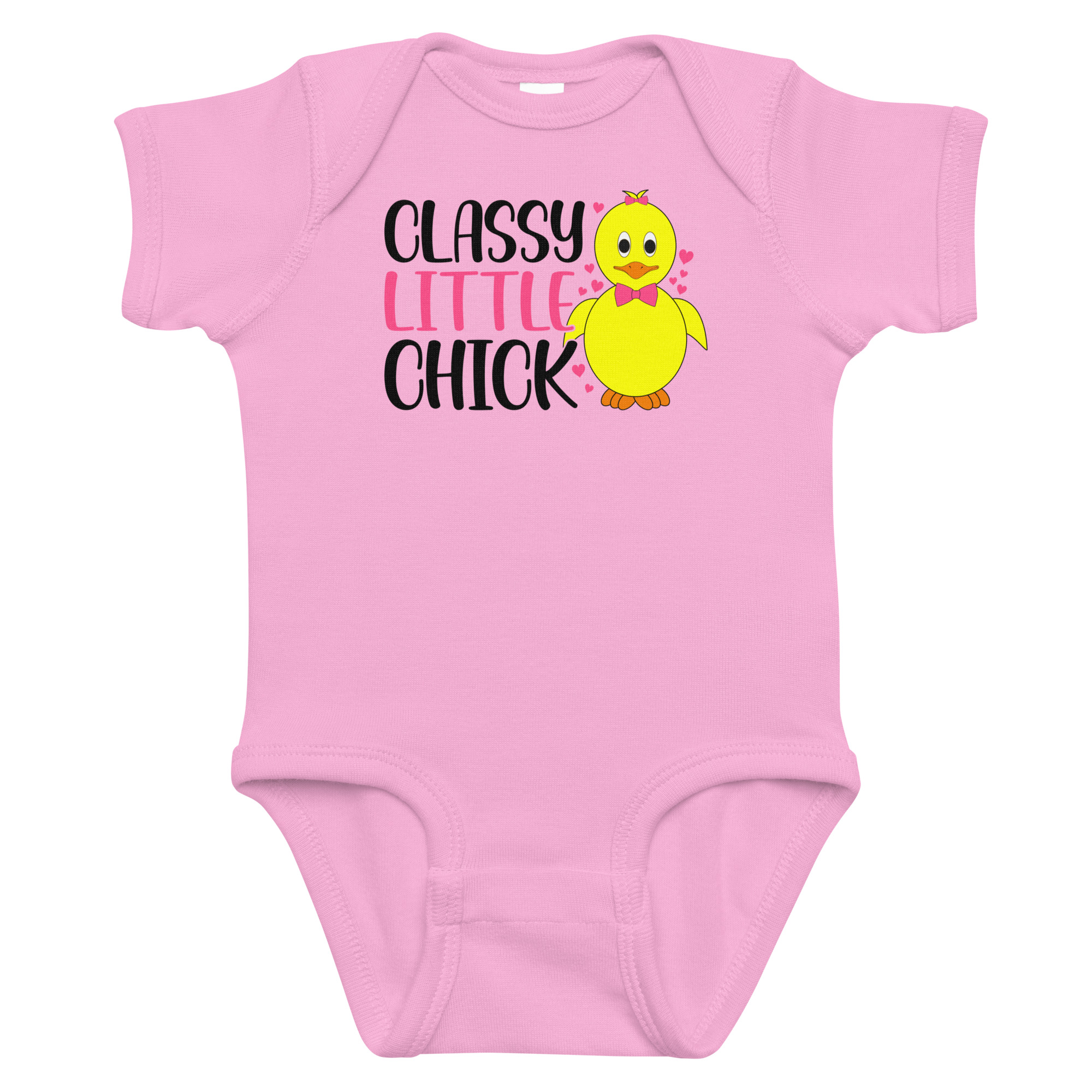 classy little chick, easter infant bodysuit
